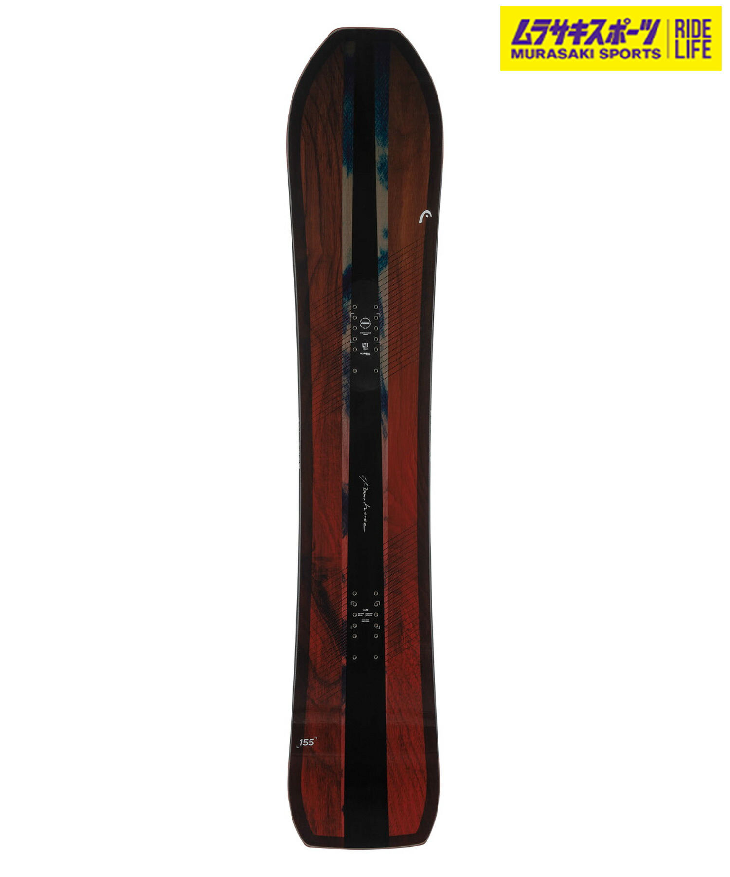 楽天市場】HEAD ヘッド スノーボード 板 メンズ HIFIVE M ムラサキ