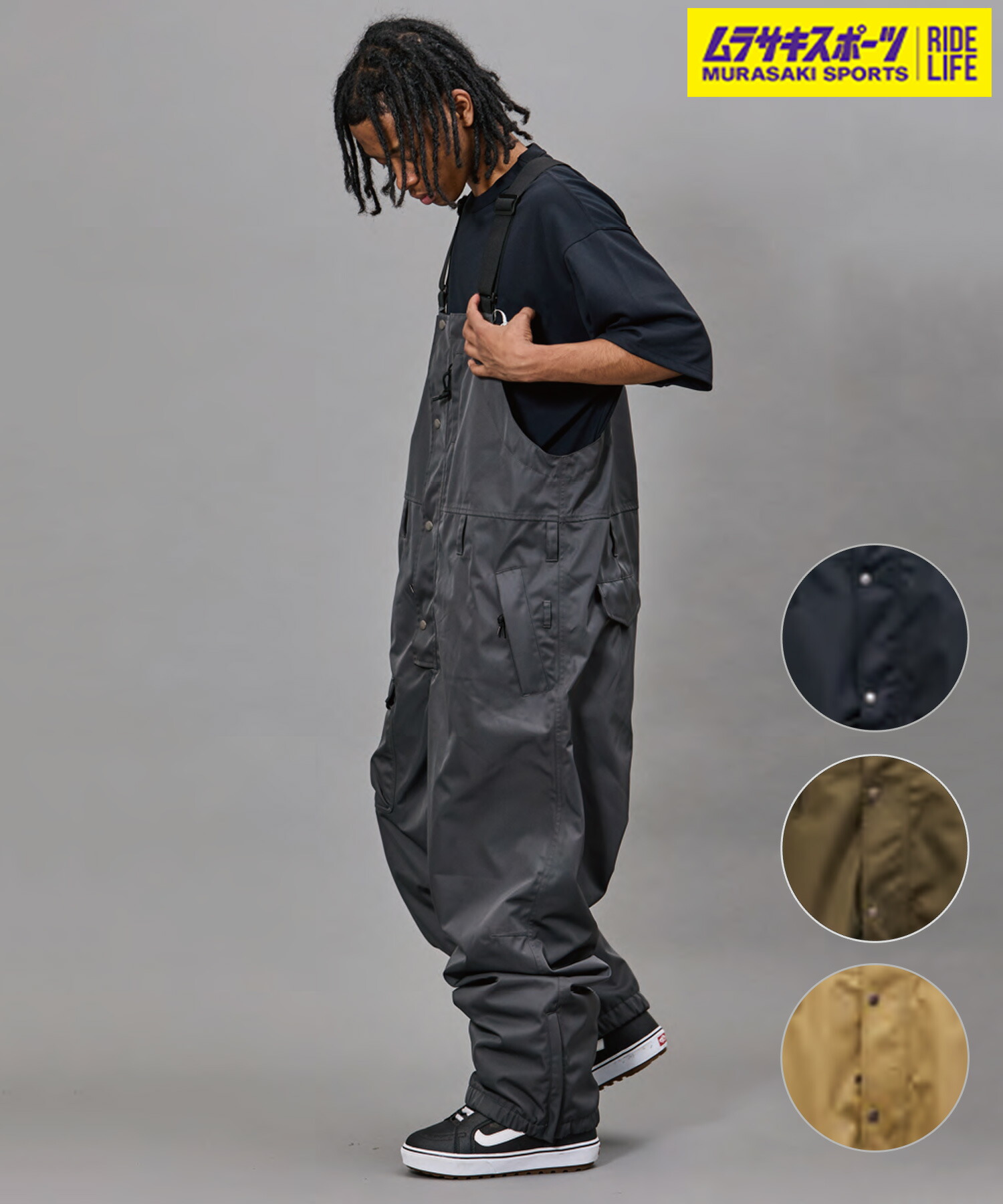 UNFRM OUTDOOR STANDARD スノーボードウェア ビブパンツ UNFRM ユニフォーム スノーボード ウェア パンツ ユニセックス