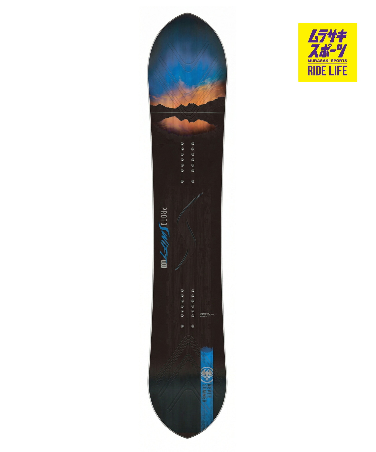 NEVER SUMMER ネバーサマー プロトスウィフトディーティー PROTO SWIFT DT スノーボード 板 フリーライド 運動場 メンズ 26-27 早期買いもとめる