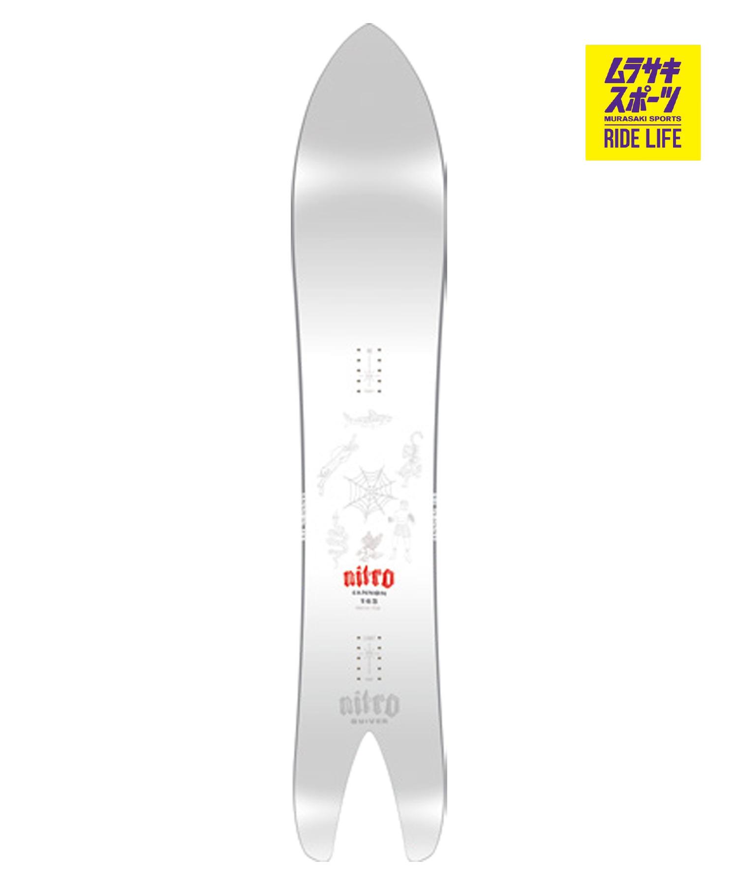 NITRO ナイトロ 加農砲 CANNON スノーボード 板 黒色火薬 メンズ 26-27 早期買いもとめる