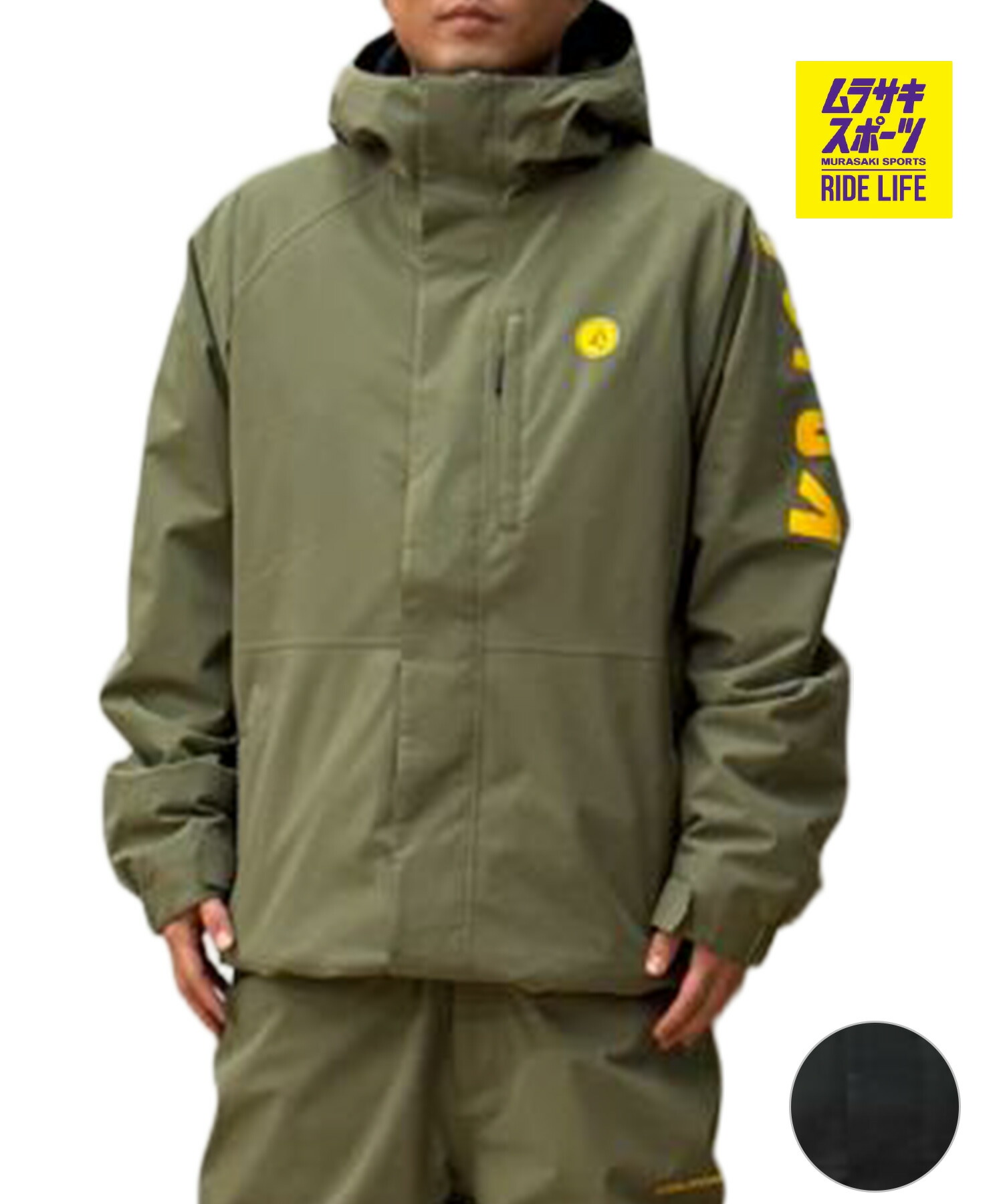 VOLCOM ボルコム 懐鉄砲ロゴタイプ 上衣 PISTOL LOGO JACKET スノーボード 御召しもの 上衣 ユニ一発やる 26-27 早期買いもとめる