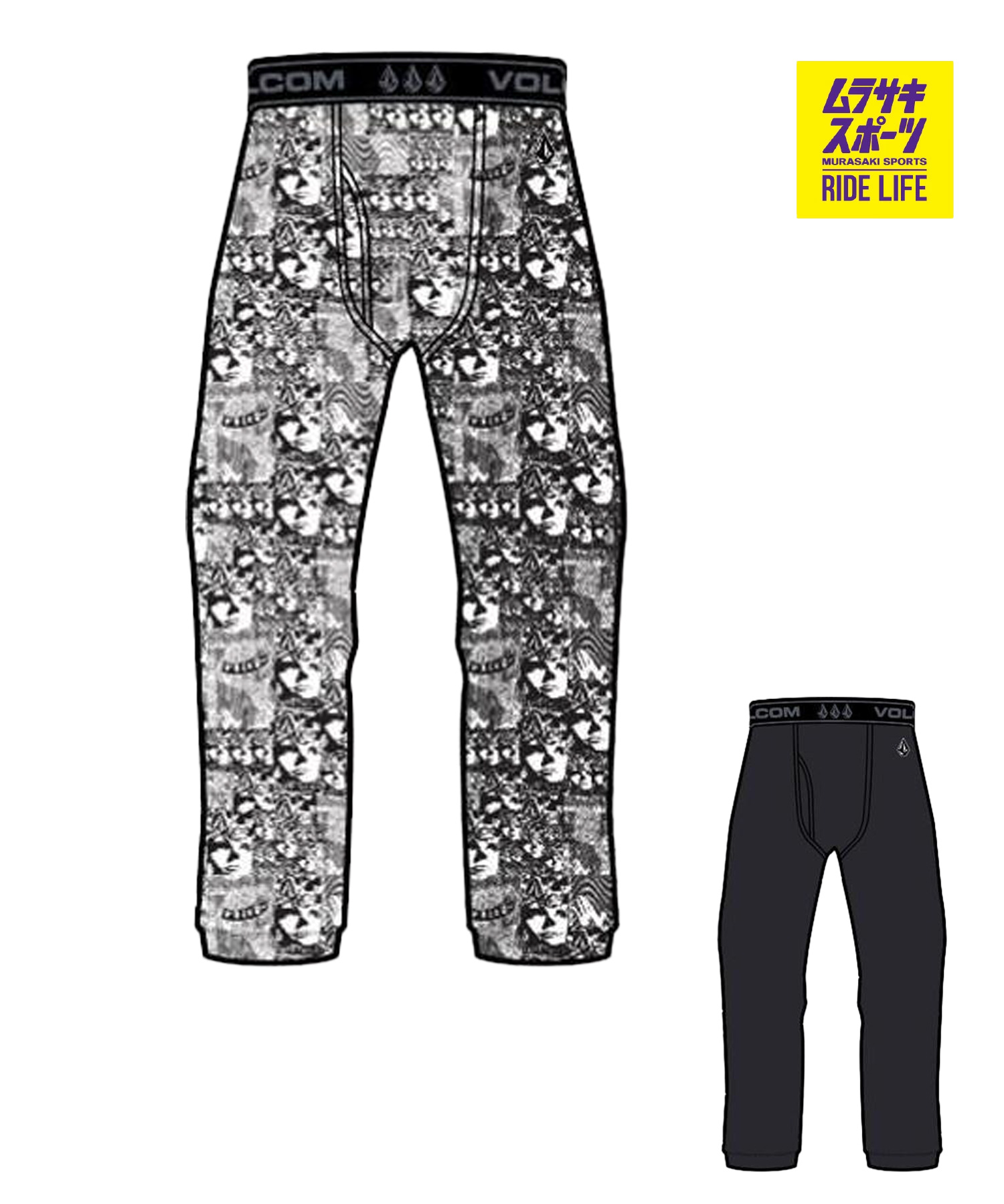 VOLCOM ボルコム エム ブイサイエンスパンツ M V-SCIENCE PANT スノーボード 御召しもの 下着類 メンズ 26-27 早期買いもとめる