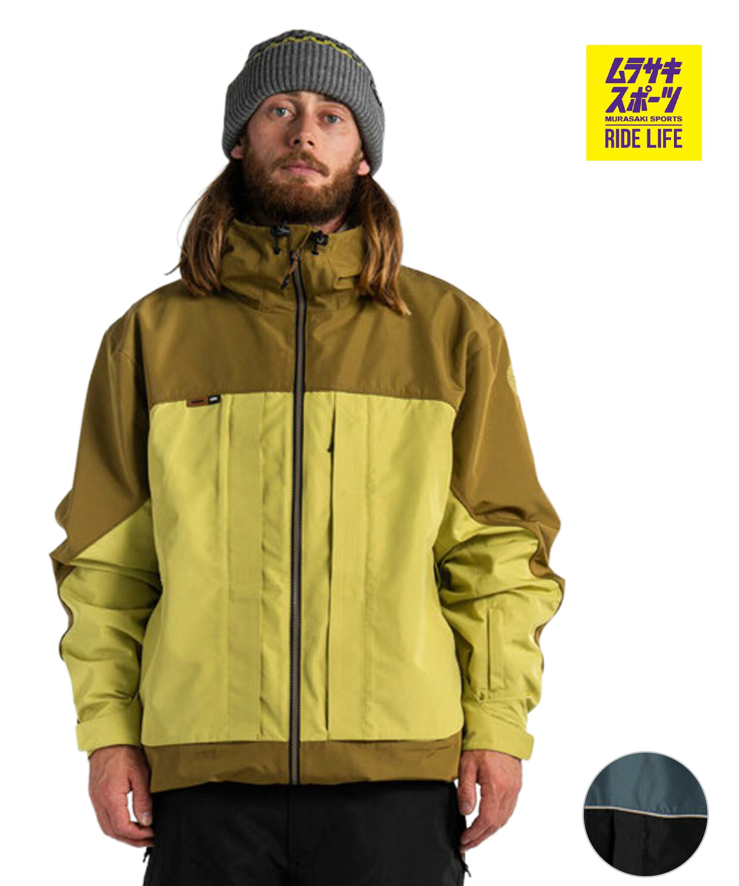 AUTUMN 秋季 通信路上衣 CHANNEL JACKET スノーボード お召しもの 上衣 ユニ一発やる 26-27 早期買いもとめる