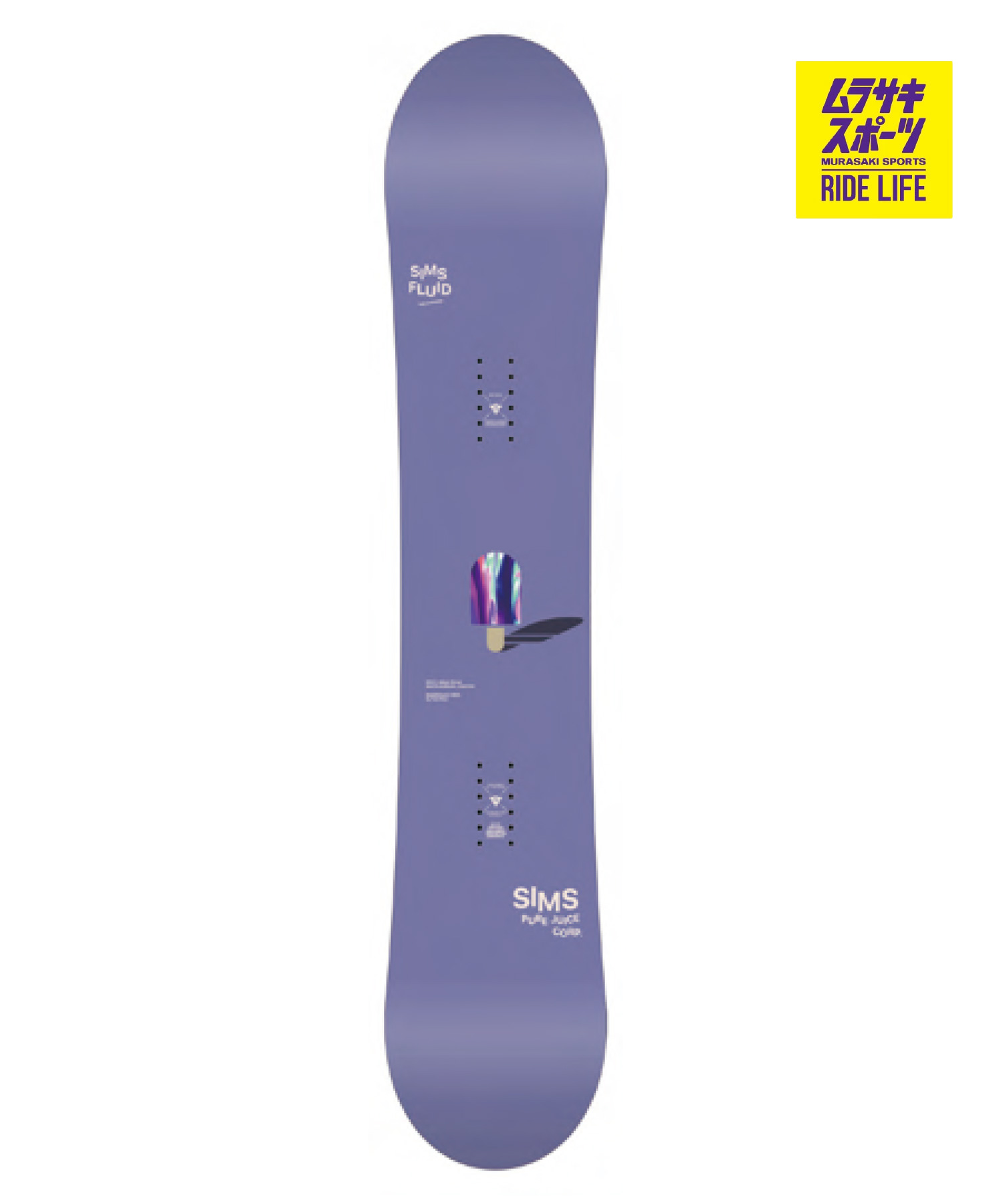 SIMS シムス フルイド FLUID スノーボード 板 フリースタイル レディース 26-27 早期購入