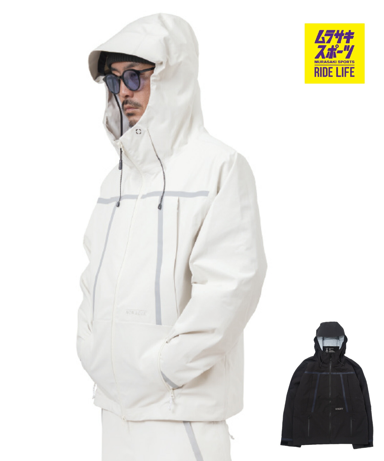 NOMADIK ノマディック アーバンテックジャケット URBAN TECH JACKET スノーボード ウェア ジャケット フリースタイル ユニセックス 26-27 早期購入|ムラサキスポーツ店