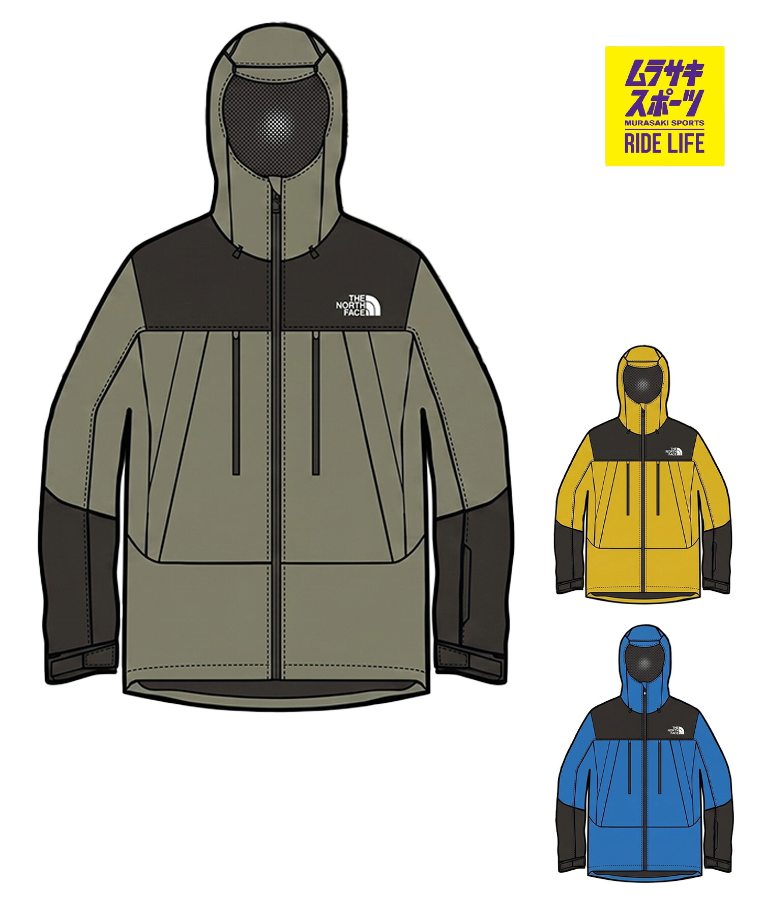 THE NORTH FACE  ザ 北の方 人間の顔 スノーバード トリクライメイトジャケット SNOWB TRICLIMATE JK スノーボード 御召しもの 上衣 無償性表現スタイル ユニ一発やる 26-27 早期買いもとめる