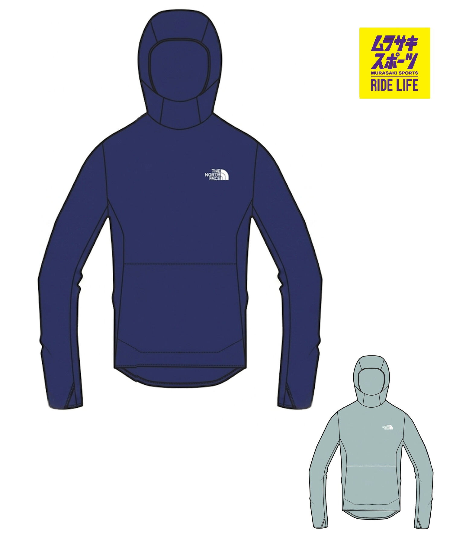 THE NORTH FACE  ザ 北の方 人間の顔 長い巻き毛片方 グリッドフーディ Karside Grid Hoodie スノーボード お召しもの 肌付き バラクラバ一体型 ユニ一発やる 26-27 早期買いもとめる