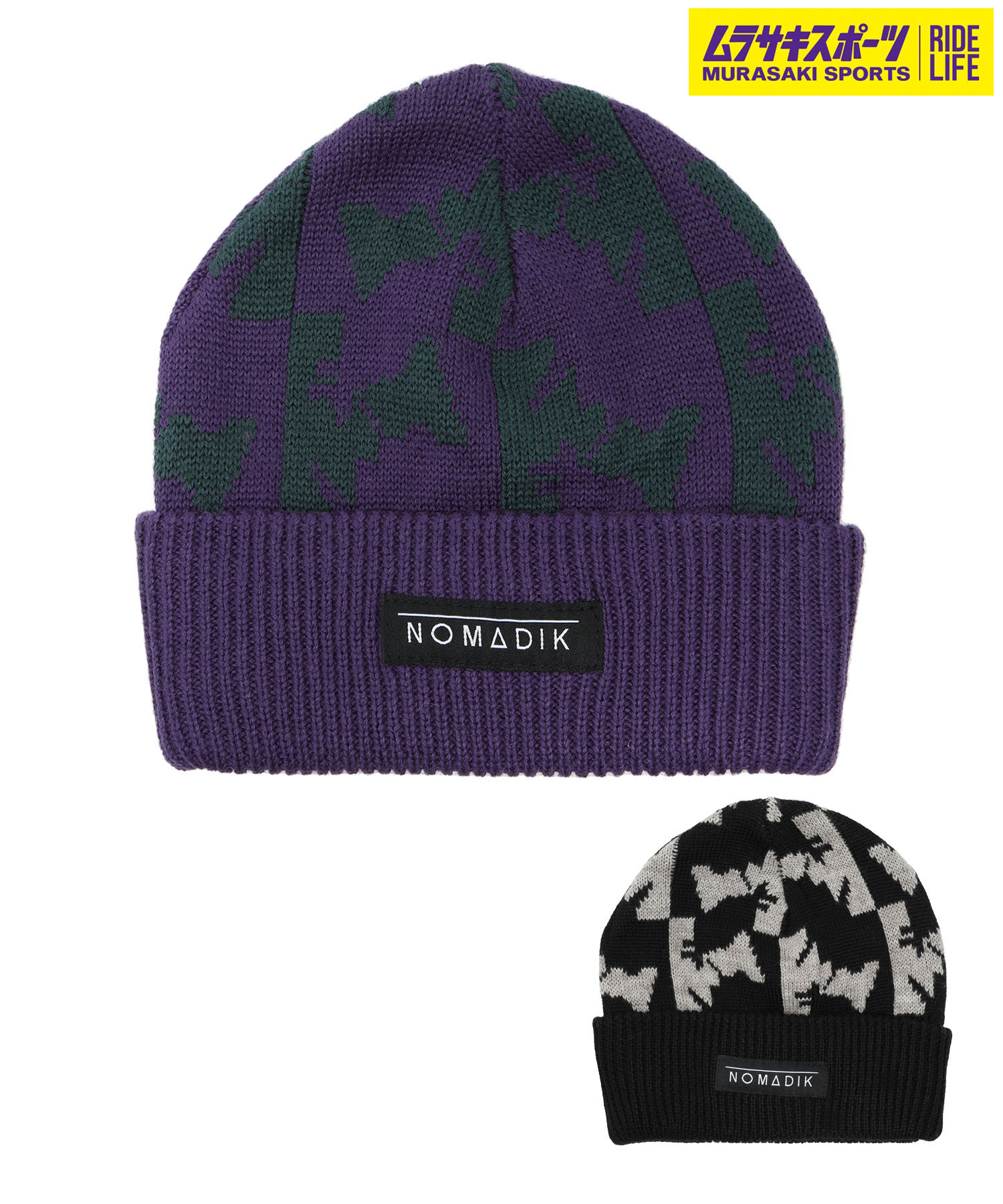 『完売品』21/22 Nomadik × magicnumber コラボビーニー NM JAQUARD BEANIE【NOMADIK×MAGIC NUMBER】 | NOMADIK STORE
