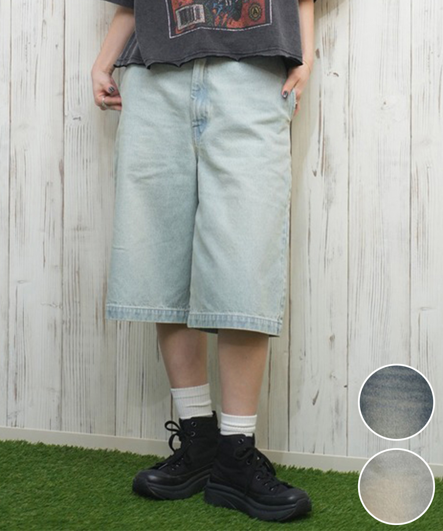 Dickies/ディッキーズ レディース デニムハーフパンツ 81120600
