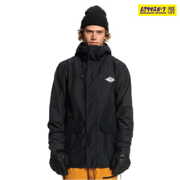 芸能人愛用 早期購入 スノーボード ウェア ジャケット QUIKSILVER クイックシルバー IN THE HOOD EQYTJ03392 22-23モデル  ムラサキスポーツ JJ E31 fucoa.cl