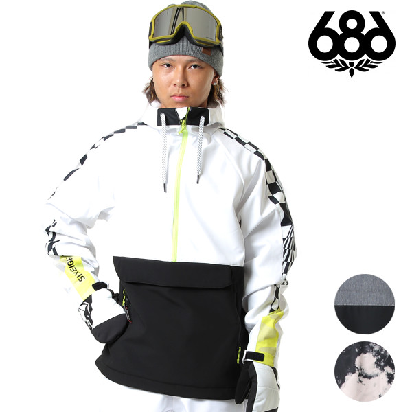 楽天市場 楽天スーパーsale期間中 送料無料 スノーボード ウェア ジャケット 686 Sixeightsix L9wcst04 Mns Waterproof Anorak Jacket 19 モデル メンズ Gg I4 ムラサキスポーツ楽天市場店