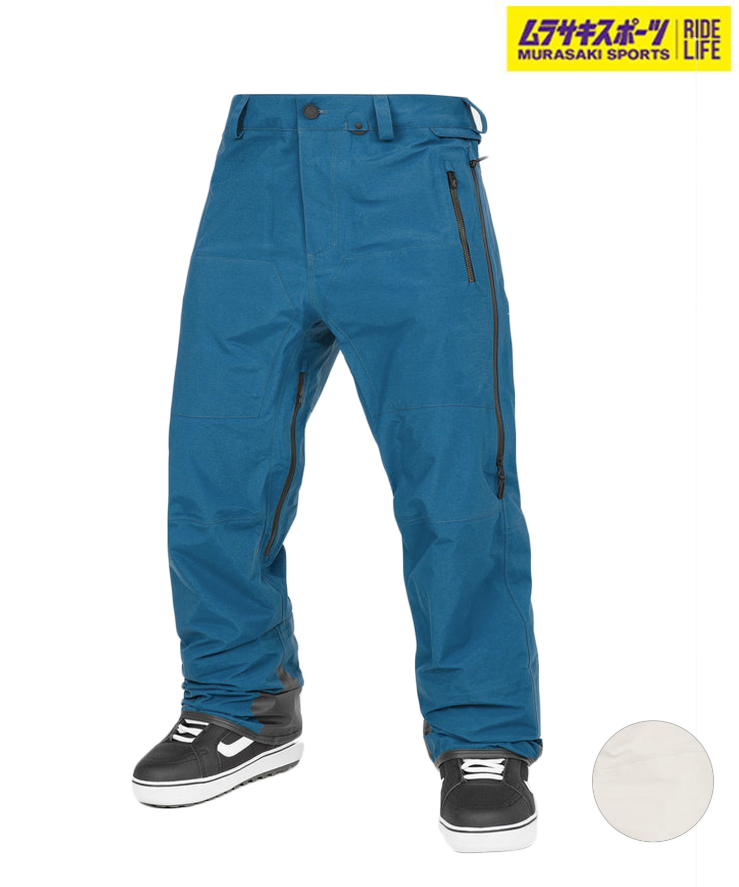 VOLCOM ボルコム スノーボード お召しもの ズボン下 ユニ一発やる ゴアテックス GUIDE GORE-TEX G1352502 ムラサキ運動競技 24-25青写真 LL F28