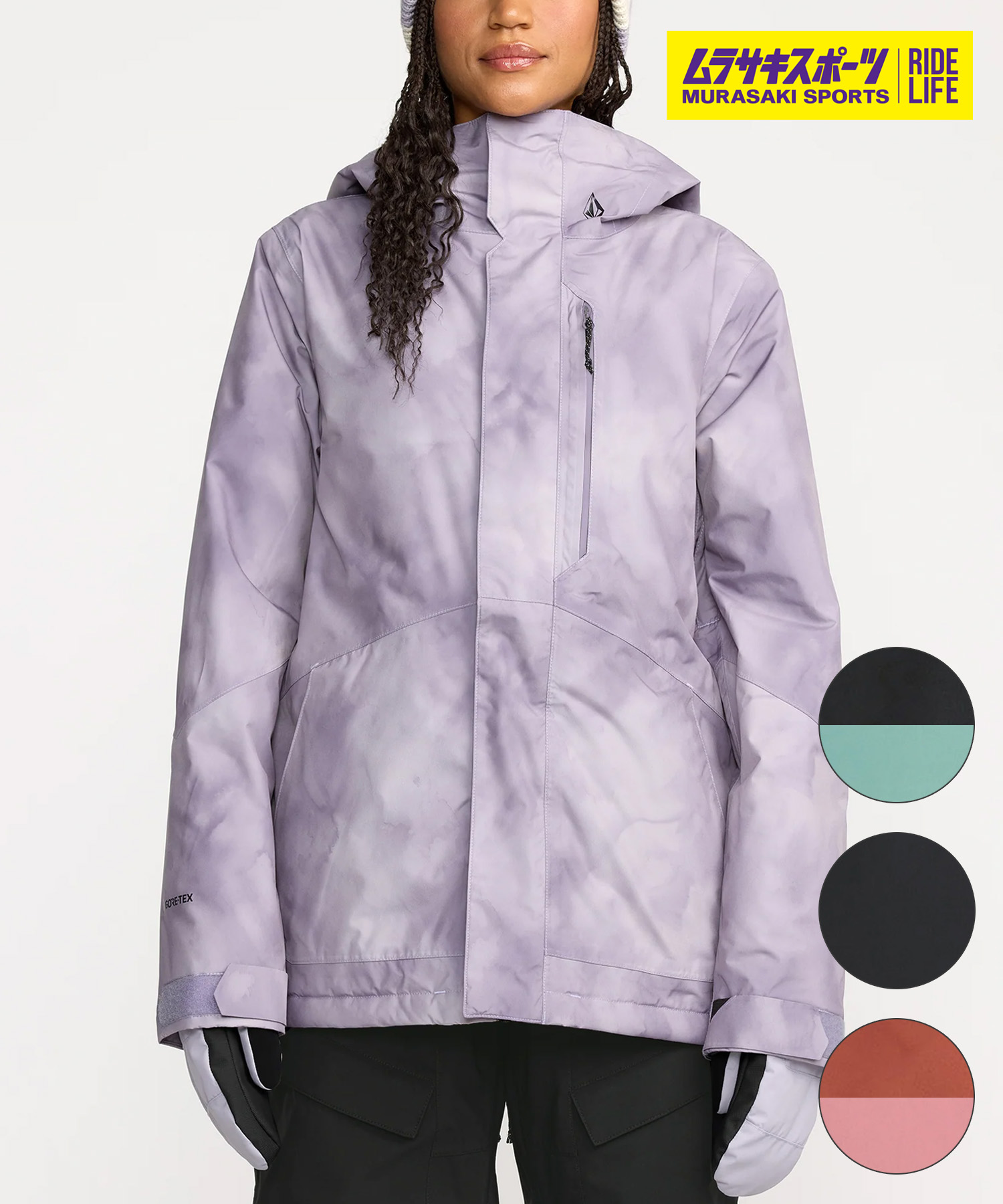 VOLCOM ボルコム スノーボード ウェア ジャケット ユニセックス V.CO ERAS INS GORE JACKET H0452603 ムラサキスポーツ 25-26モデル MM C28|ムラサキスポーツ店