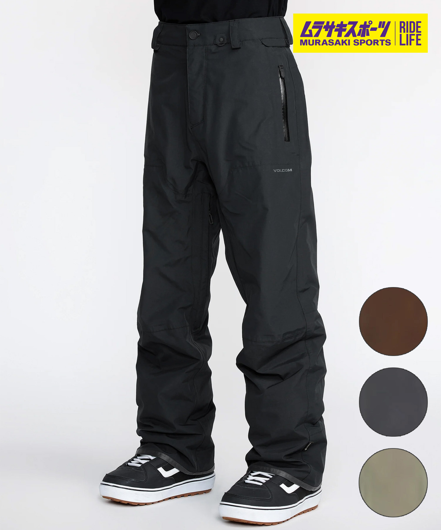 VOLCOM ボルコム スノーボード お召しもの ズボン下 ユニ一発やる L GORE-TEX PANT G1352605 ムラサキ運動競技 25-26青写真 MM C28