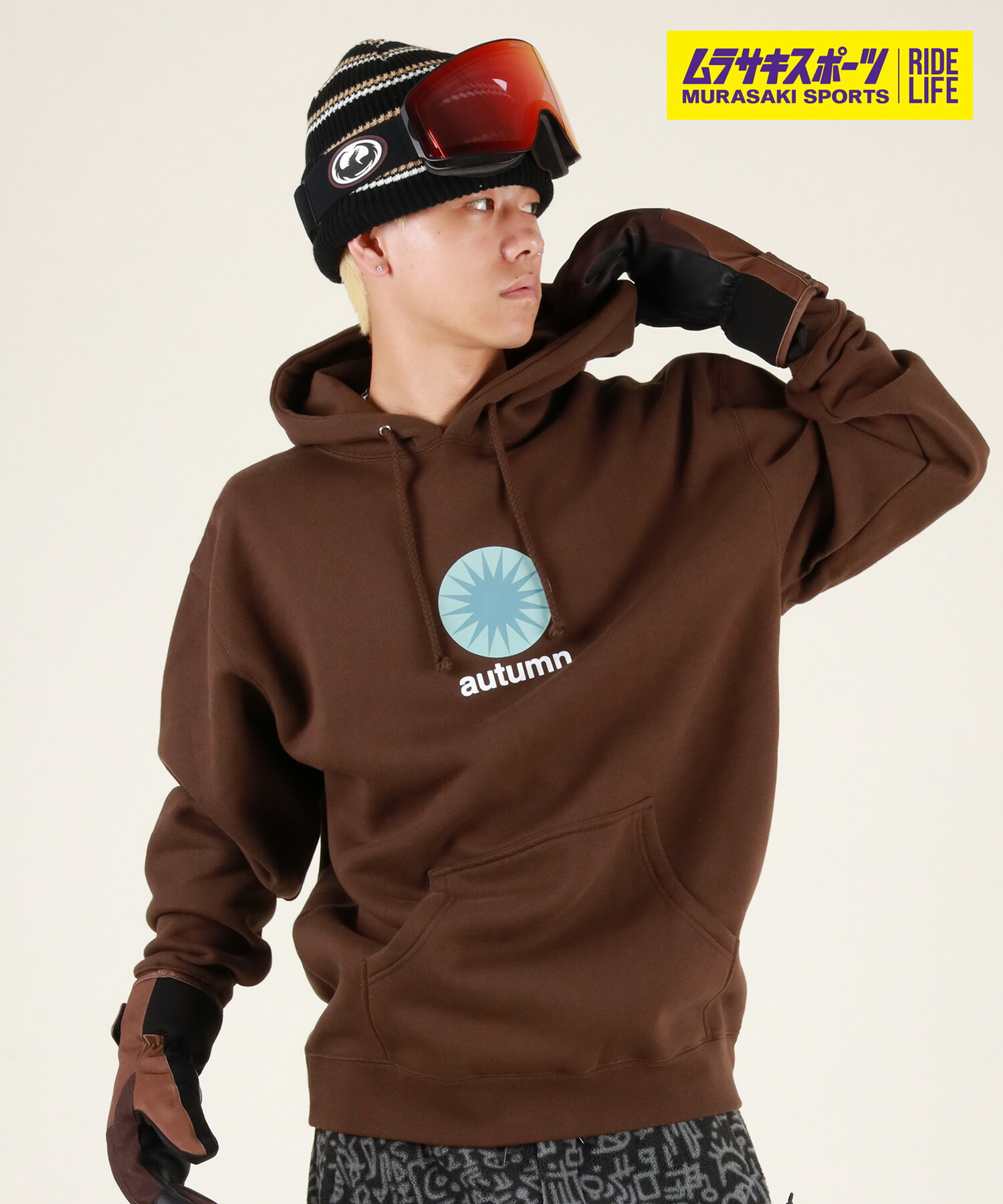 AUTUMN 秋場 スノーボード 御召しもの 肌付き御召しもの ユニ一発やる EARLYBIRD HOODIE ムラサキ運動競技 25-26模範例 MM D25