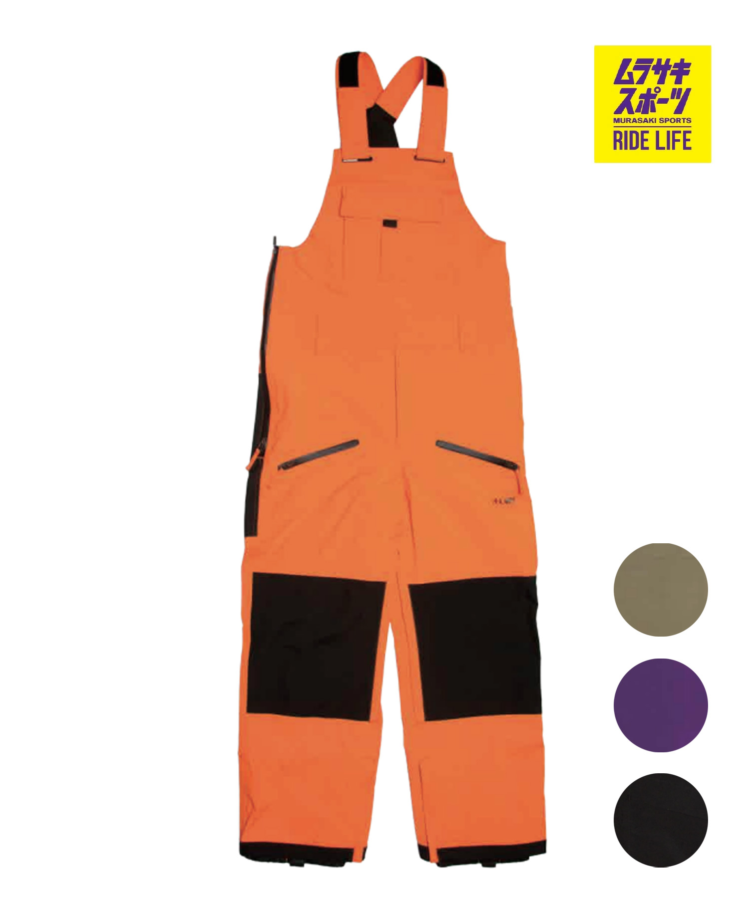 KNOWY 否通い路 FLASHBACK BIB PANTS HSNW37011 スノーボード お召しもの 上衣 26-27 早期買いもとめる