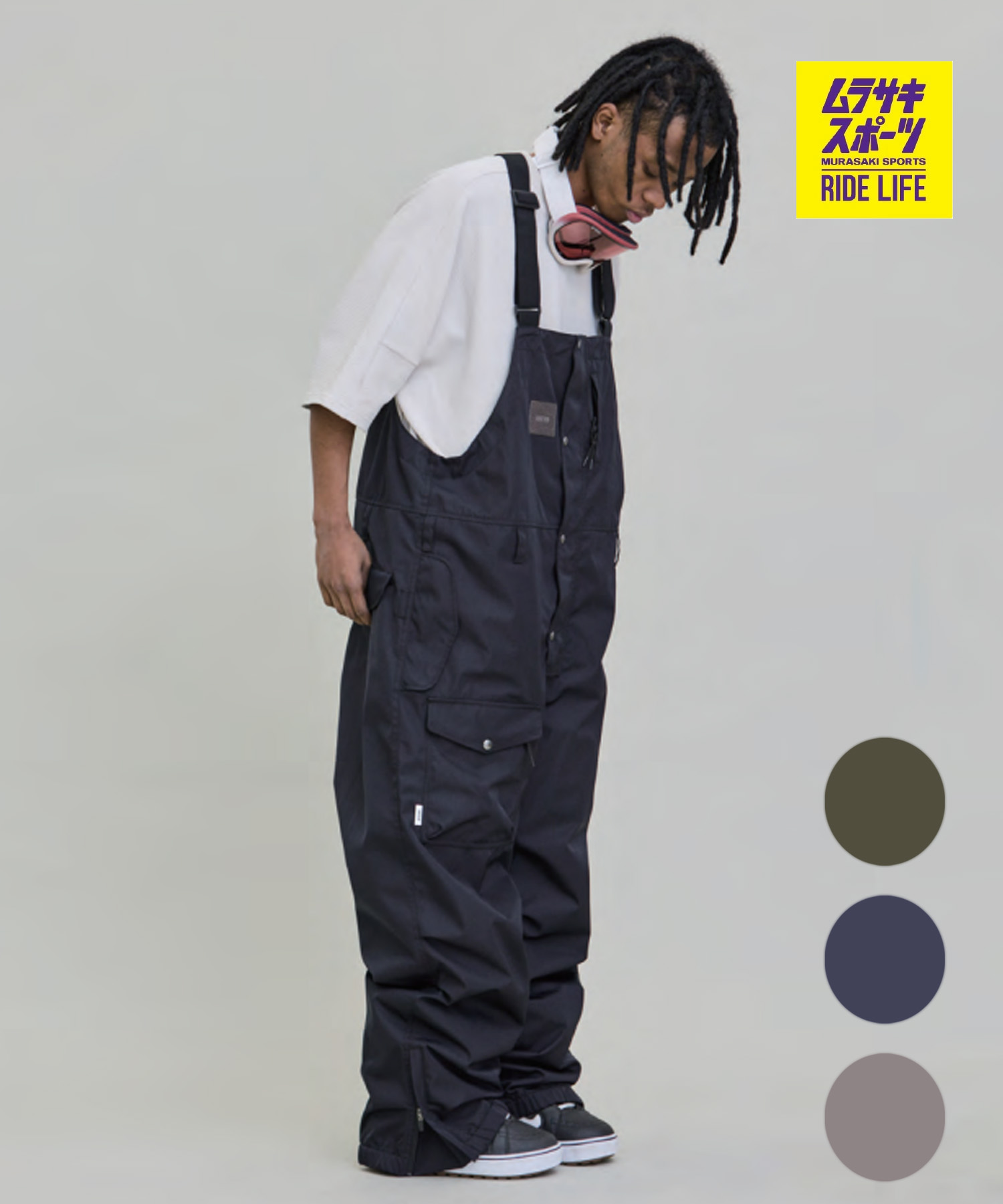 UNFRM 制服 ビブパンツ MILITARY MOUNTAIN BIB PT スノーボード 御召しもの 定番 26-27 早期買いもとめる