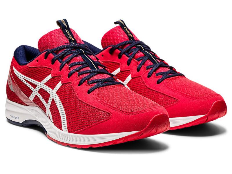 楽天市場 送料無料 トレーニングシューズ アシックス ライトレーサー2 1013a0 600 レッド シルバー Asics ランニングシューズ 陸上 マラソン 野球 ソフトボール ユニセックス ムラカミスポーツ