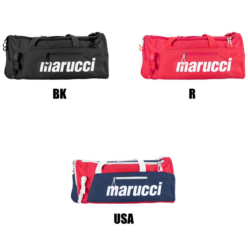 マルーチ marucci ダッフルバッグ TEAM UTILITY DUFFEL BAG 野球バット保持者付き添い人 膝掛け能力のある MB3TUDB 膝掛け 野球御徒面子 ベイスボール御徒面子 運動競技御徒面子 御徒面子 うしろ側 マルッチ BK色合い（黒いこと） R色合い（赤いこと） USA色合い（赤いこと×ロイヤル×白いこと）