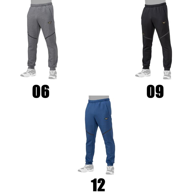 最終処分価格！【送料無料】【ミズノプロ】ストレッチスウェットパンツ[ユニセックス]12JFBK70 06(グレー杢)09 (ブラック ) 12(ネイビーピオニー) 野球［ Mizuno 野球＆ソフトボール ジャケット フード スウェット 防風 ストレッチ 再帰反射テープ メンズ レディース 黒 ］