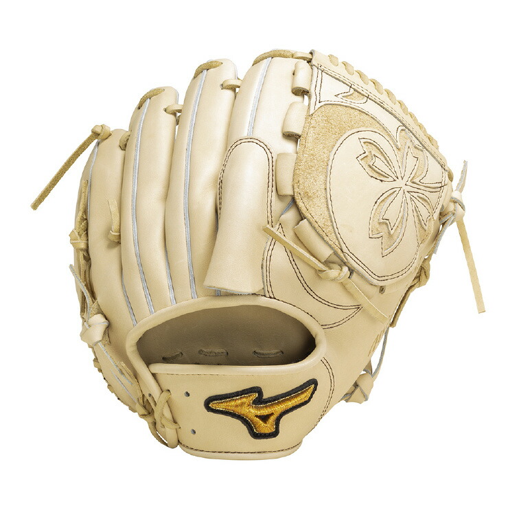 ミズノプロ　投手用　オーダー　耕作 MIZUNO (ミズノ) 硬式グローブ 約29cm オレンジ オーダー 耕作印