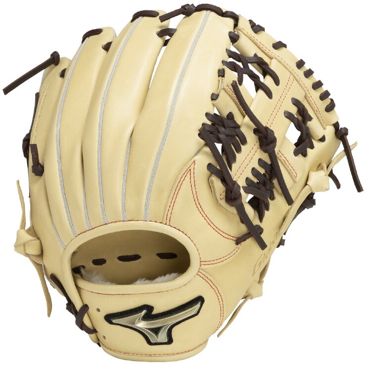 ミズノ 軟式グローブ ベージュ 右投げ用 Mizuno Pro軟式 ベージュレザーグローブ 右投げ用 楽天市場