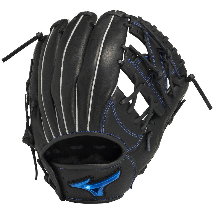 [送料無料ジュニアソフトボール用WILL DRIVE BLUE オールラウンド用:サイズM 1AJGK32510 09:ブラック 右投げ プレゼント 贈り物 ソフトボール コンペ 景品|ムラカミスポーツ