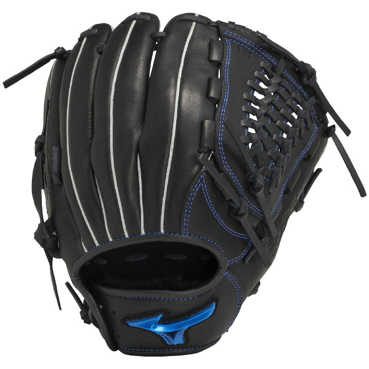 [送料無料ジュニアソフトボール用WILL DRIVE BLUE オールラウンド用:サイズL 1AJGK32520 09:ブラック 右投げ プレゼント 贈り物 ソフトボール コンペ 景品|ムラカミスポーツ