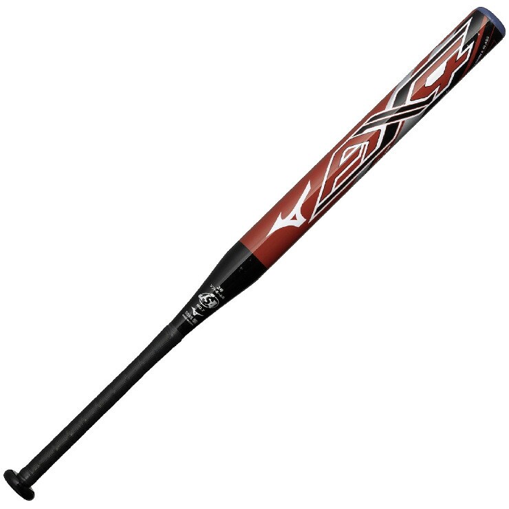 【送料無料】ソフト11インチゴムボール用AX4 1CJFS63080 6209：レッド×ブラック ミドルバランス 80cm 平均620g [mizuno・野球・バット・ミドルヒッター向き]