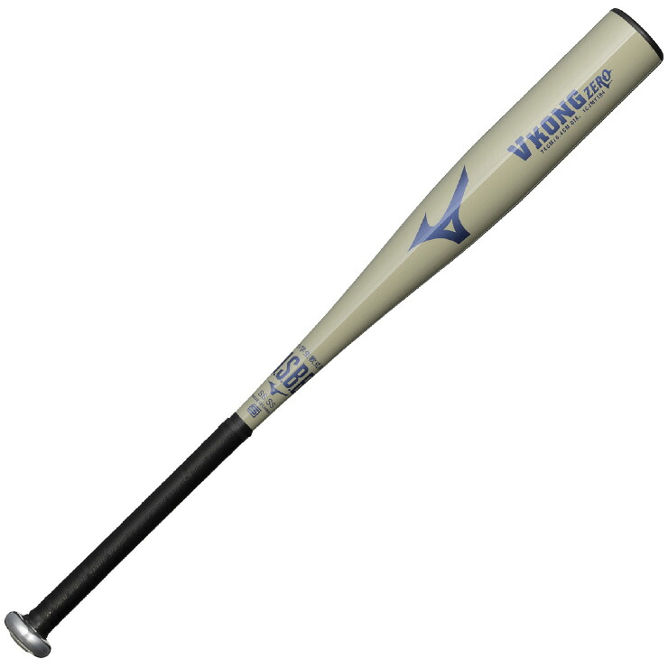 ミズノ MIZUNO 小学生軟式用金属製VKONG ZERO 1CJMY19474（金属製／74cm／460g以上）小学生 ジュニア 軟式 プレゼント 贈り物 誕生日 グレイッシュイエロー ミドルバランス 8,894円
