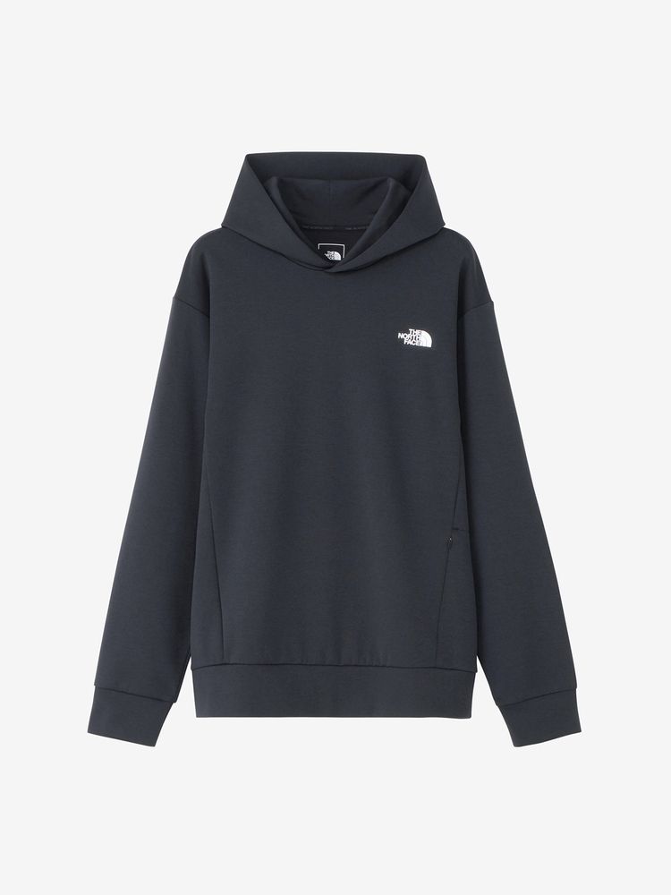 【 THE NORTH FACE 】Motion Hoodie モーションフーディ（メンズ）NT12495 アウトドア ノースフェイス Tシャツ 長袖 カラーブラック