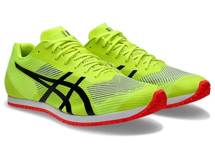 【最終処分価格】 ランニングシューズ アシックス WINDSPRINT 3 1093A208 750 カラー [Asics ウインドスプリント 3 陸上・短距離 ラスト(STANDARD)] ランニングシューズ トレーニング プレゼント 贈り物 Safety Yellow/Black 筋トレ　スクワット