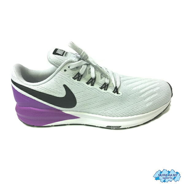Nike ランニングシューズ 激安 ナイキ ランニングシューズ ストラクチャー２２ チャンピオン ランニング 陸上 エアズーム 401 1636 009 ピュアプラチナ ムラカミスポーツ お客様感謝セール