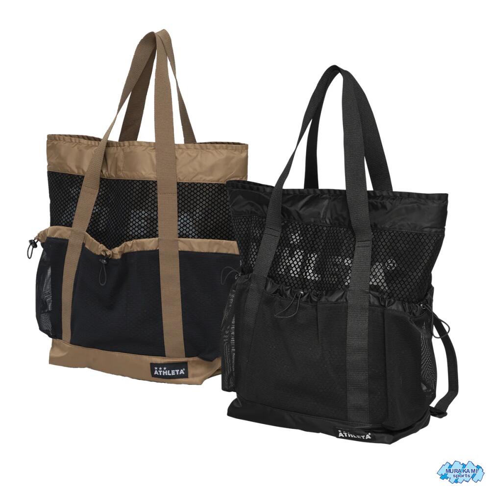 アスレタ 2WAY トートバッグ ATHLETA 05351 2WAY TOTE BAG [蹴球 フットサル エキップメント うしろ側 背嚢 約26L]