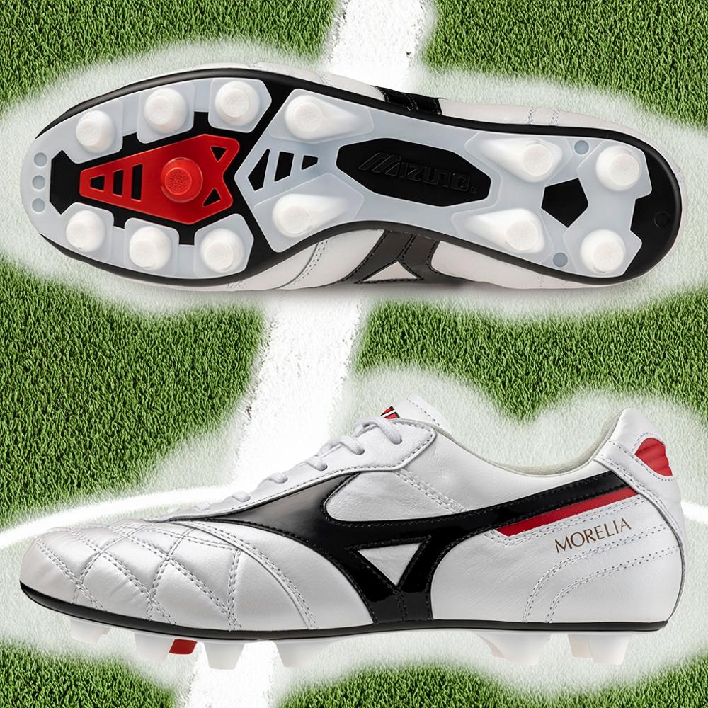 楽天市場】モレリア2 JAPAN ホワイト ネオングリーン サッカースパイク