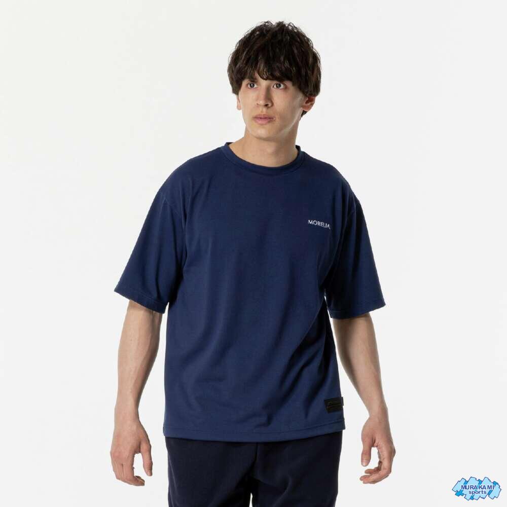 MIZUNO フットボール モレリア 35th BIG Tシャツ MIZUNO ミズノ モレリア 35th BIG Tシャツ 半袖(ブラック