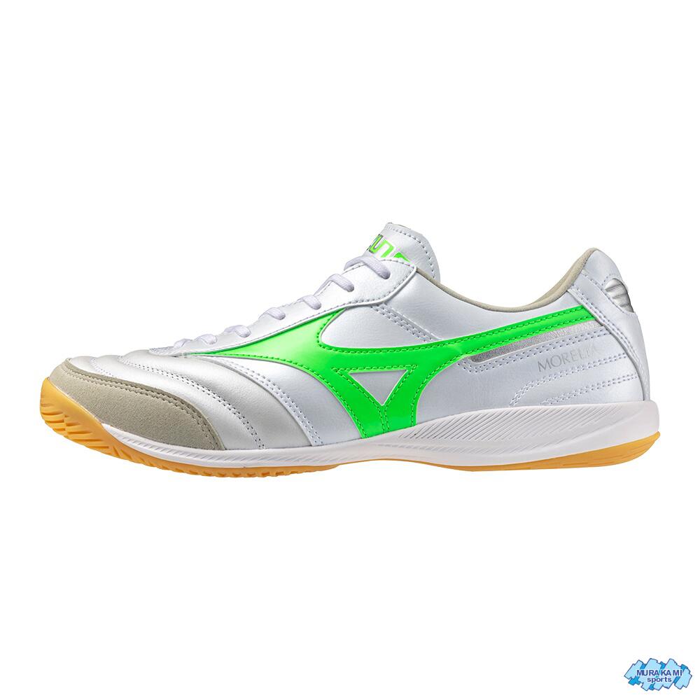 ミズノ モレリアサラ エリート イン MIZUNO Q1GA251237 MORELIA SALA ELITE IN FRONTIER PACK [フットサルシューズ 天然皮革 カンガルー皮革 ノーマルステッチ インドアコート 体育館シューズ ミズノ特約店モデル] 7,499円
