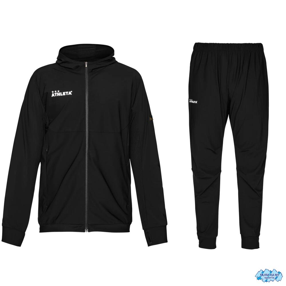 アスレタ Reiシリーズ クールストレッチシェルジャケット＆パンツ ATHLETA REI1201 & REI1202 COOL STRETCHSHELL JACKET & PANTS [サッカー フットサル トレーニングウエア 上下セット サッカー担当のオススメ]