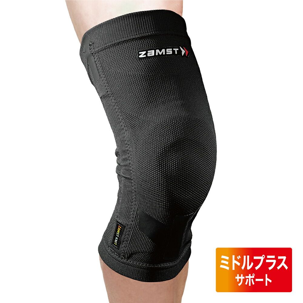 ｻﾞﾑｽﾄ ヒザサポーター ZK-MOTION 381605（ヒザ用ｻﾎﾟｰﾀｰ 片足１枚入り）3Lｻｲｽﾞ(太ももの太さ52～56cm） [ZAMST・ヒザ用ｻﾎﾟｰﾀｰ] 陸上 ﾏﾗｿﾝ ｼﾞｮｷﾞﾝｸﾞ