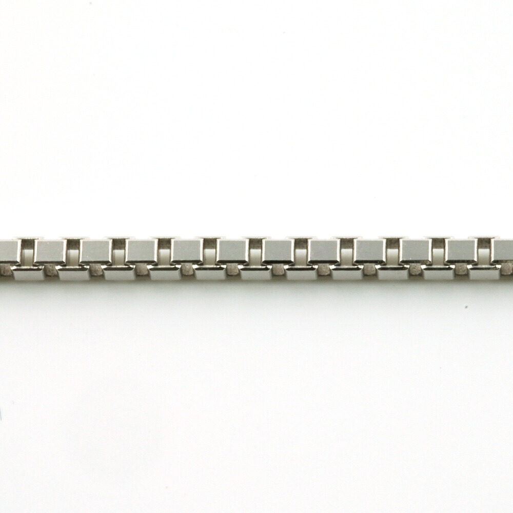 K18WGネックレス ベネチアンチェーン45cm 3.29g 引輪 1.0BH-W MV　ホワイトゴールド　代引手数料無料 ギフト プレゼント クリスマス 誕生日 記念日 贈り物 人気 おしゃれ ペア 祝い セール 結婚式 お呼ばれ｜村田時計店店