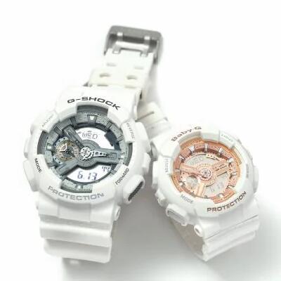 ペアウォッチ  G-SHOCK BABY-G GA-110RG-1AJF/BA-110-7A1JF Gショック ベビーG   CASIO カシオ腕時計 メンズ レディース 代引き手数料無料 ギフト プレゼント クリスマス 誕生日 記念日 贈り物 人気 おしゃれ ペア 祝い セール