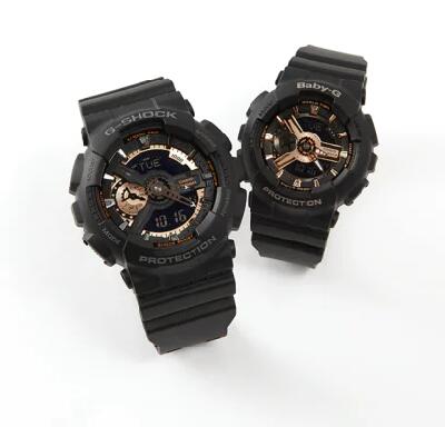 ペアウォッチ  G-SHOCK BABY-G  GA-110RG-1AJF×BA-110RG-1AJF Gショック ベビーG   CASIO カシオ腕時計 メンズ レディース 代引き手数料無料 ギフト プレゼント クリスマス 誕生日 記念日 贈り物 人気 おしゃれ ペア 祝い セール