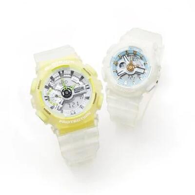 ペアウォッチ  G-SHOCK BABY-G GA-110LS-7AJF_BA-110SC-7AJF Gショック ベビーG   CASIO カシオ腕時計 メンズ レディース 代引き手数料無料 ギフト プレゼント クリスマス 誕生日 記念日 贈り物 人気 おしゃれ ペア 祝い セール