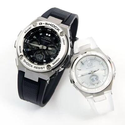 ペアウォッチ  G-SHOCK BABY-G GST-W310-1AJF×MSG-W200-7AJF  Gぼうぜん自失 もの言う花G   CASIO カシオウオッチ メンズ レディース 代引っ張ること委員会無料 差し上げ物 差し上げ物 クリスマス 生まれ落ちる日 祝する日 差し上げ物 一般受け 今めかしい 有りの実 祝賀会 大売り出し