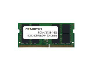 新品 Pc用メモリ Princeton プリンストン Pdn4 2133 16g So Dimm 260pin Pc4 Ddr4 2133 16gb ノートpc向け増設用pcメモリ Www Dgb Gov Bf