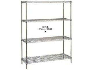 エレクター 【代引不可】スーパーエレクターシェルフ 4段 P1390×SS910 エレクター 【代引不可】スーパーエレクターシェルフ 4段 P1390×SS910