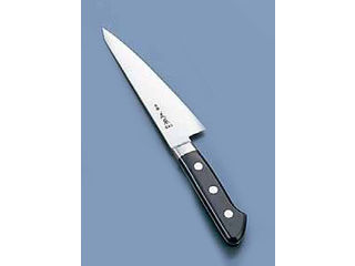 【正本】ハイパーモリブデン鋼ツバ付骨すき/(両刃)14.5cm