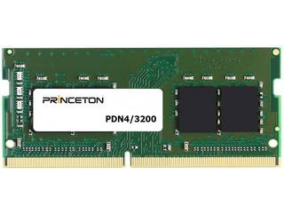 Princeton プリンストン ノートPC向けメモリ 32GB DDR4-3200 260PIN