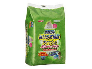 GEX/ジェックス トップブリーダーのうさピカ 毎日のお掃除ティシュ ボリュームパック 3個入 GEX/ジェックス トップブリーダーのうさピカ 毎日のお掃除ティシュ ボリュームパック 3個入