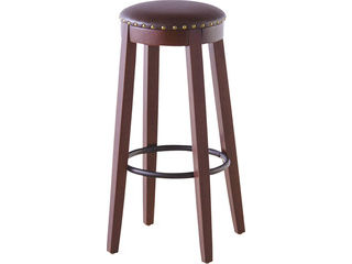 楽天市場 東谷 あづまや 天然木 ラバーウッド材 Monte モンテ 木製カウンターチェア 1脚 ブラウン Rkc 267br おしゃれ カフェスタイル ソフトレザー ハイスツール 椅子 イス バーチェア 丸形 ムラウチ